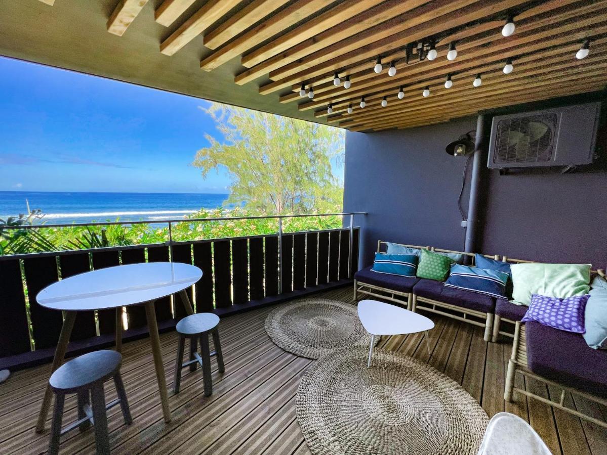 Le Petrel Bleu - Appartement Sur La Plage Des Tortues A Saint-Leu Exterior foto