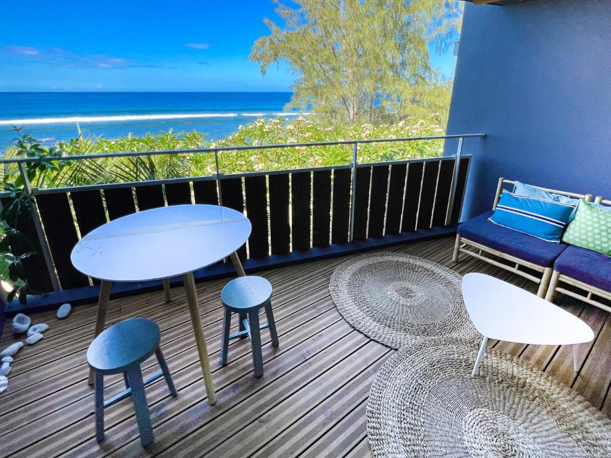 Le Petrel Bleu - Appartement Sur La Plage Des Tortues A Saint-Leu Exterior foto